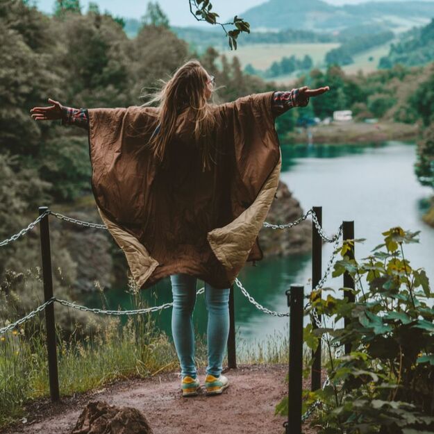 Offlander šildomas camping pončas 4