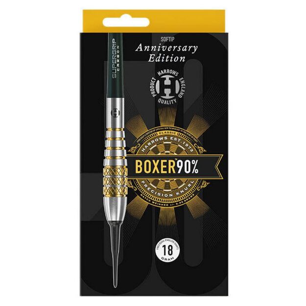 Harrows Boxer Parallel 90% 50th Anniversary Edition smiginio strėlytės