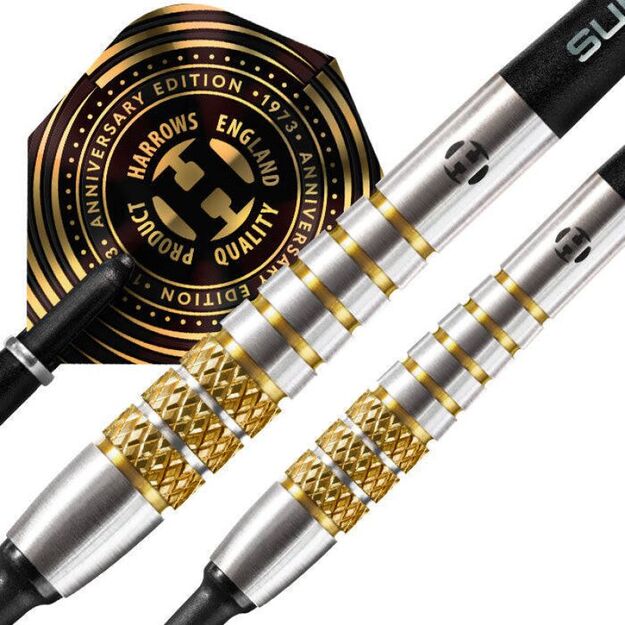 Harrows Boxer Parallel 90% 50th Anniversary Edition smiginio strėlytės