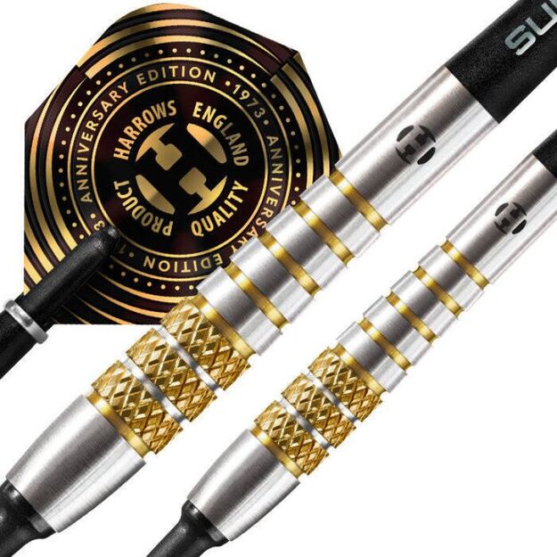 Harrows Boxer Parallel 90% 50th Anniversary Edition smiginio strėlytės