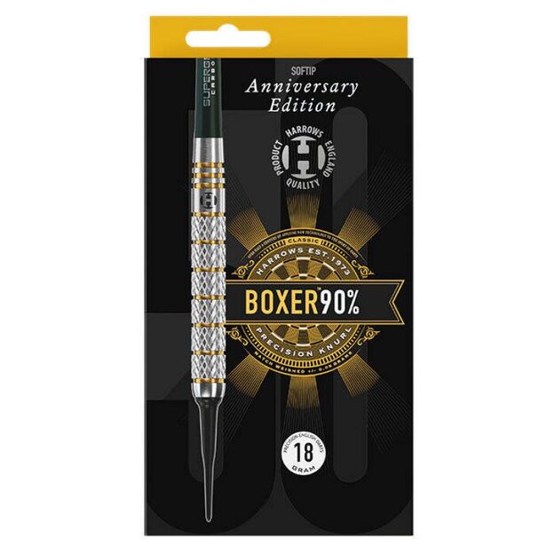 Harrows Boxer Parallel 90% 50th Anniversary Edition smiginio strėlytės
