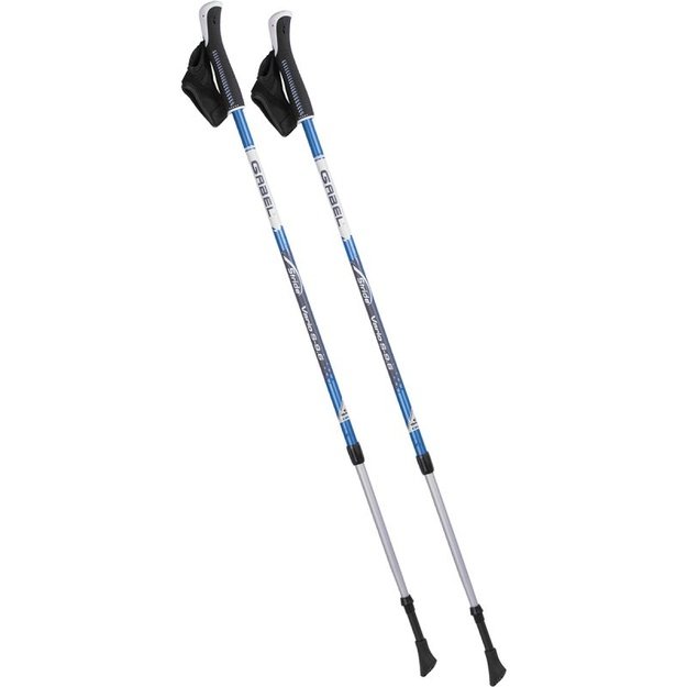 Gabel Stride Vario S-9.6 šiaurietiško ėjimo lazdos, mėlynos