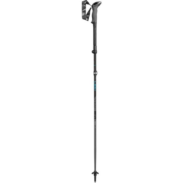 LEKI Makalu FX TA trekingo lazdos, 110–130 cm, juodos