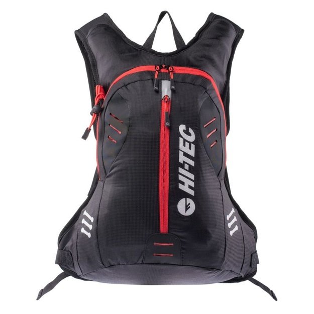 Hi-Tec Ivo sportinė kuprinė, 8 l, raudona ir juoda