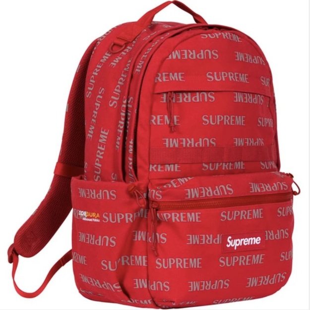 Supreme Backpack miesto kuprinė, raudona