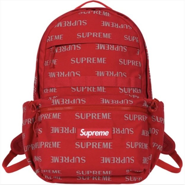 Supreme Backpack miesto kuprinė, raudona