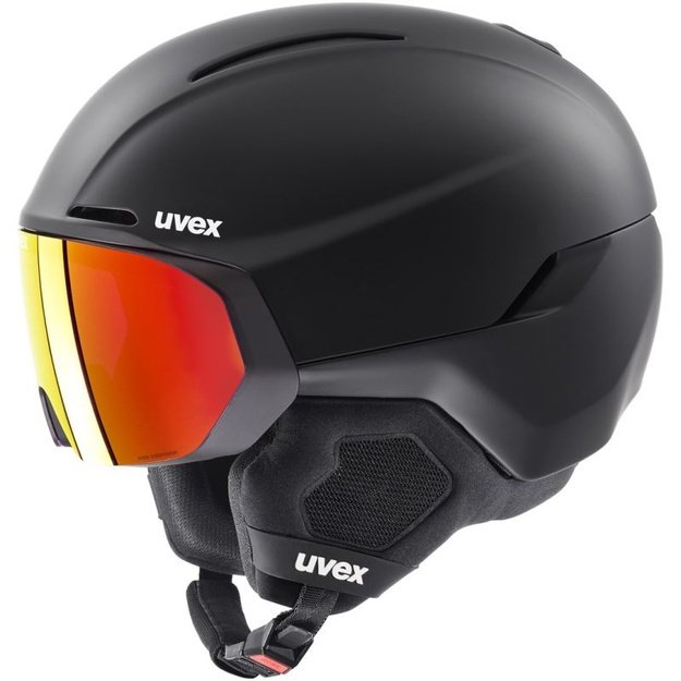 Uvex Horizon CV MIPS slidinėjimo šalmas, 56–60 cm, juodas