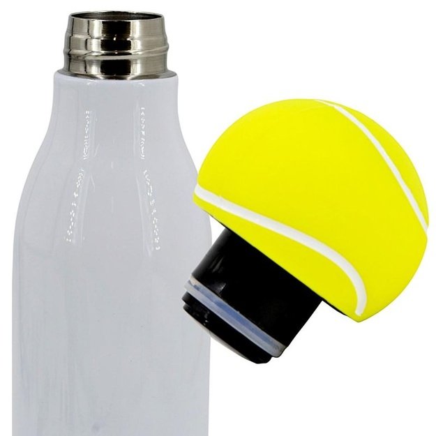 Stamina termo gertuvė su teniso kamuoliuko kamšteliu, 550 ml, balta