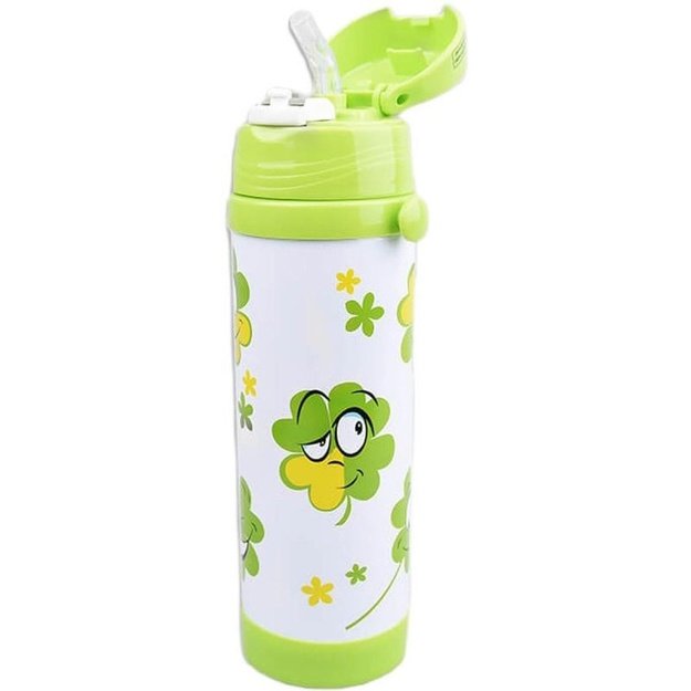 Maestro vaikiškas termosas su šiaudeliu, 500 ml