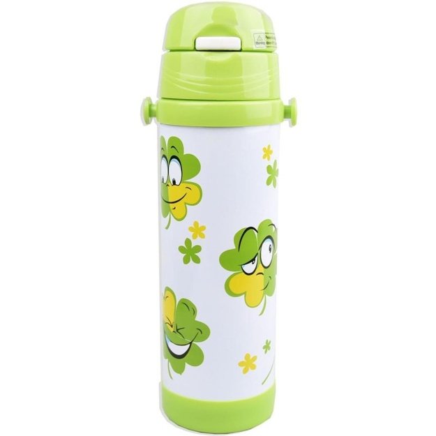 Maestro vaikiškas termosas su šiaudeliu, 500 ml