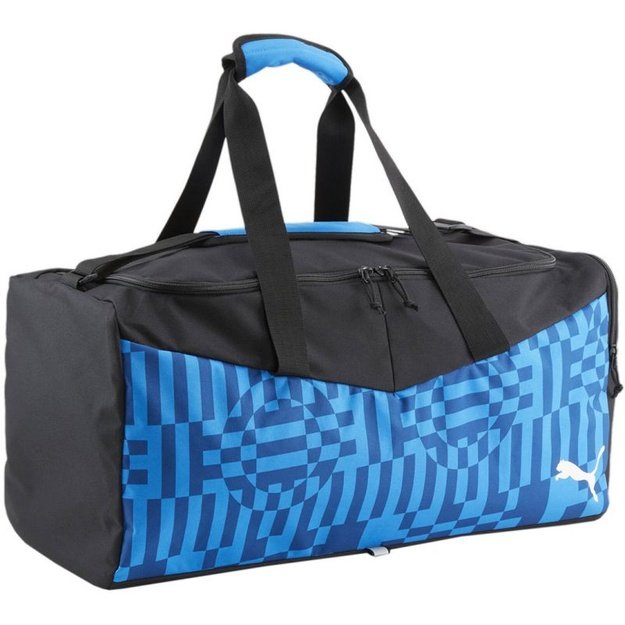 Puma individualRISE Medium sportinis krepšys, 44 l, mėlynai juodas
