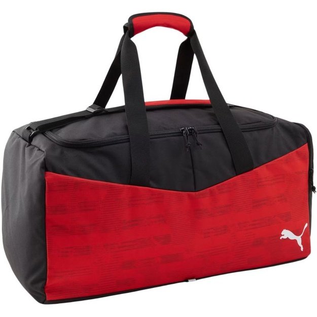 Puma individualRISE Medium sportinis krepšys, 38 l, raudonai juodas