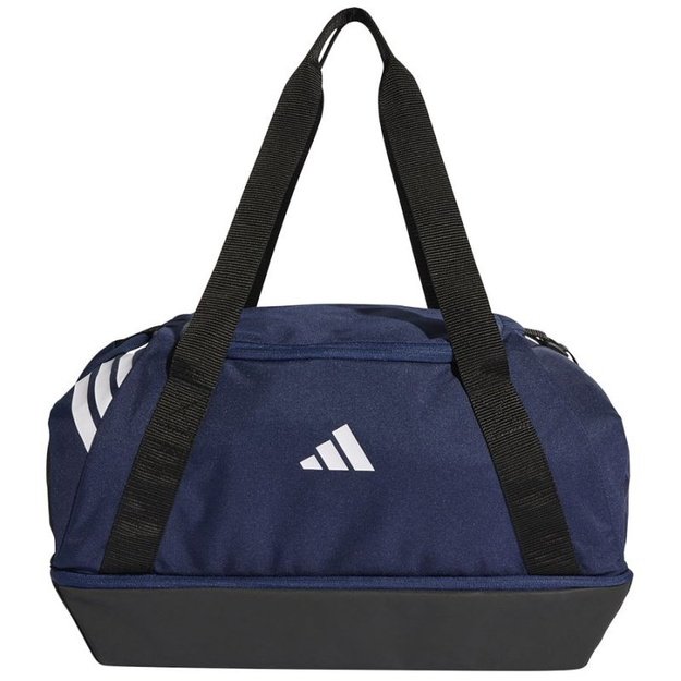 Adidas Tiro Duffle Bottom Compartment S sportinis krepšys, 49,5 cm, tamsiai mėlynas