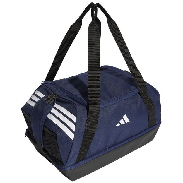 Adidas Tiro Duffle Bottom Compartment S sportinis krepšys, 49,5 cm, tamsiai mėlynas