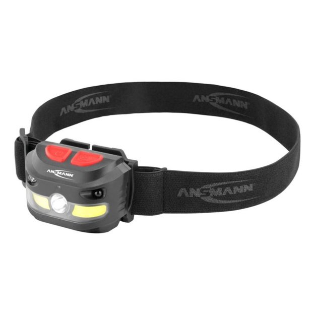 Ansmann HD250RS galvos žibintuvėlis, 250 lm, juodas