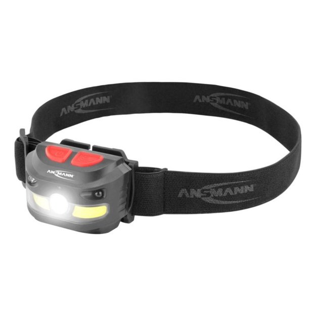 Ansmann HD250RS galvos žibintuvėlis, 250 lm, juodas