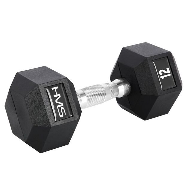 Hantelis HMS HEX PRO 12 kg  3