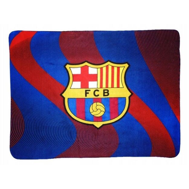 FC Barcelona Fleece Plaid Blaugrana pledas 