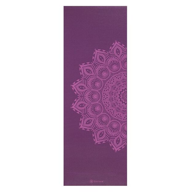 Yoga Mandala Purple Mandala 6mm GAIAM 62202    jogos kilimėlis