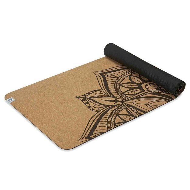 Jogos kilimėlis Gaiam Printed Cork Mandala 5 mm 63495 8