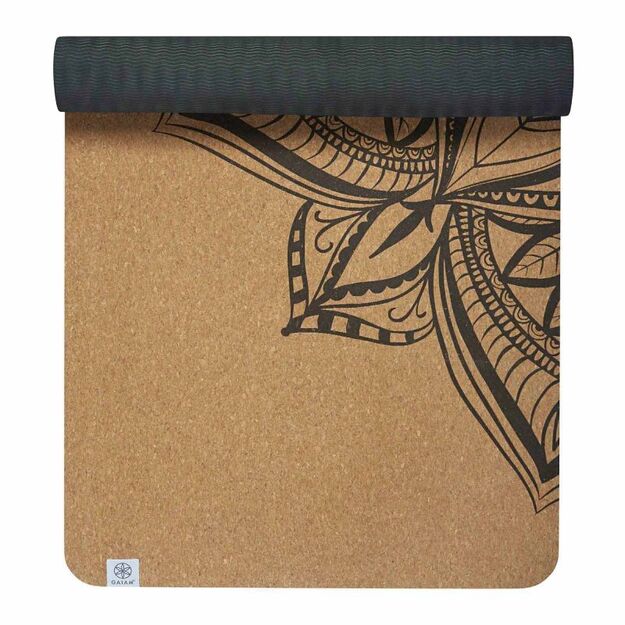 Jogos kilimėlis Gaiam Printed Cork Mandala 5 mm 63495 4