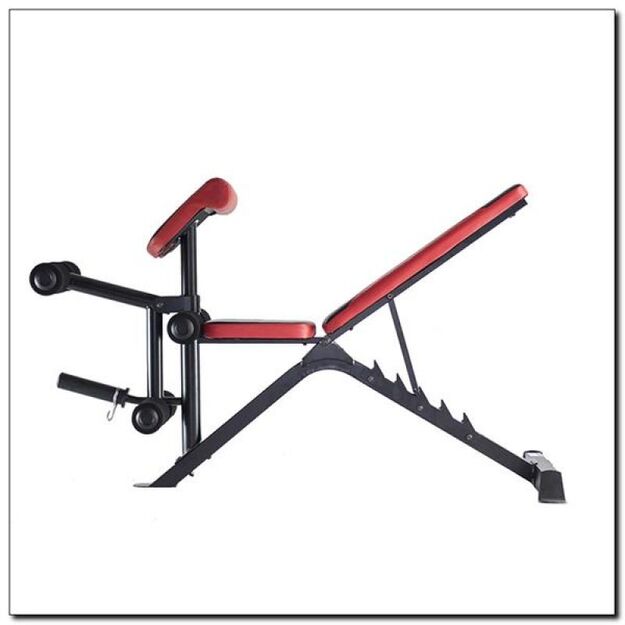 HMS LS3859 – tvirtas reguliuojamas štangos suolelis 38