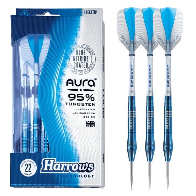 Harrows Aura 95% steeltip – volframo strėlytės 7