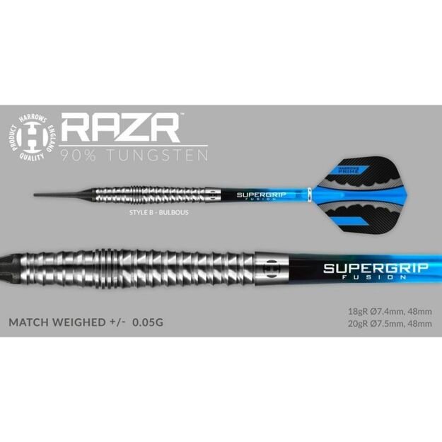 Harrows Razr 90% Softip – 90 % volframo smiginiai 7