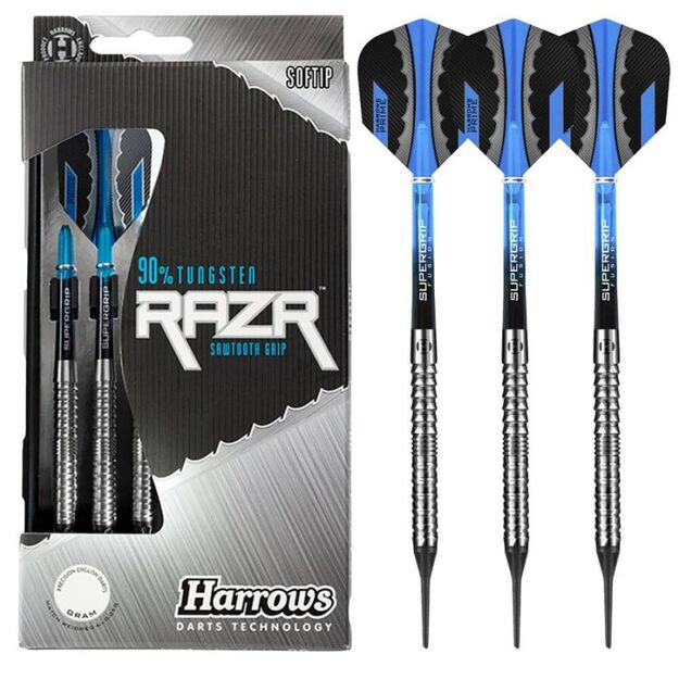 Harrows Razr 90% Softip – 90 % volframo smiginiai 16