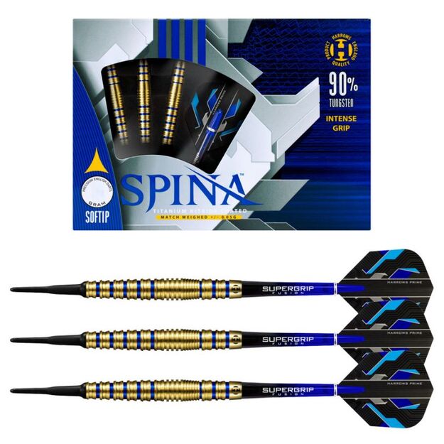 Harrows Spina Gold 90% softip strėlytės 10