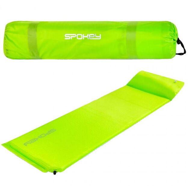Spokey Savory Pillow – savaime prisipučiantis kilimėlis su pagalve 186x50 cm