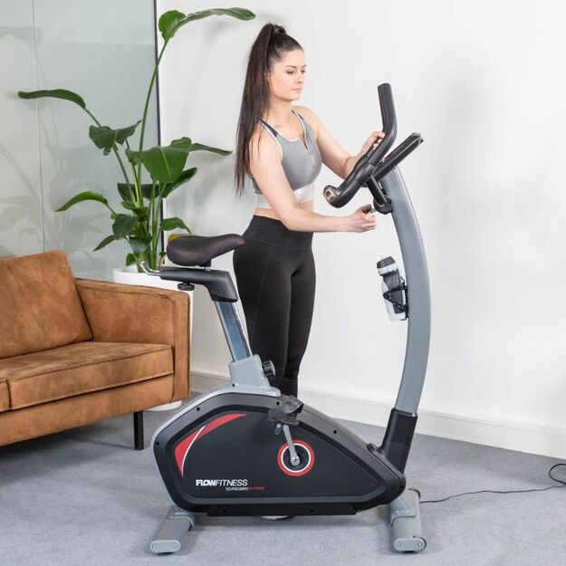 Flow Fitness DHT2000i – magnetinis dviratis treniruoklis 12