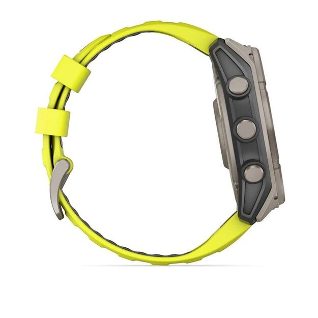 Garmin Fenix 8 Solar Sapphire Titanium sportinis GPS laikrodis 1