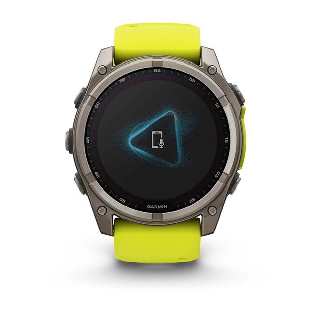 Garmin Fenix 8 Solar Sapphire Titanium sportinis GPS laikrodis 5