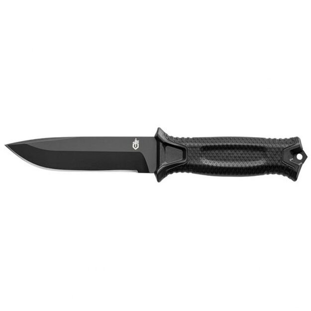 GERBER Strongarm Fixed Fine Edge Black survival peilis