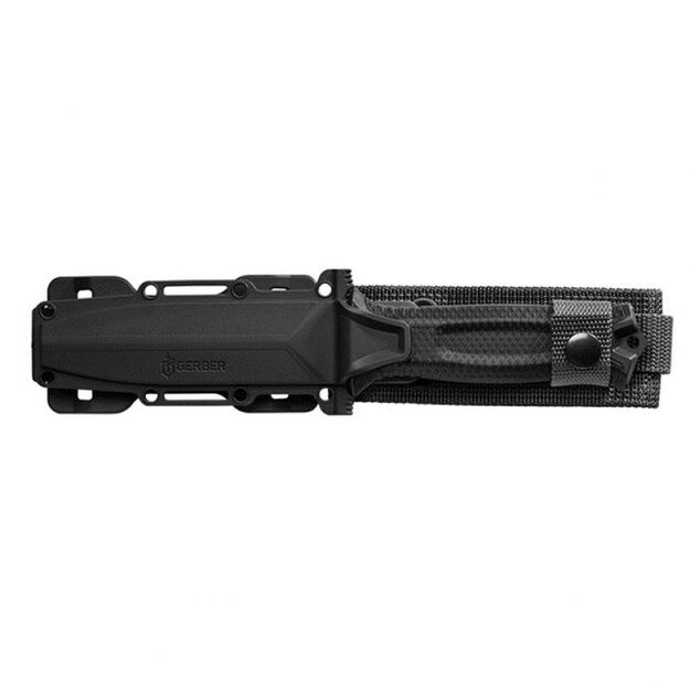 GERBER Strongarm Fixed Fine Edge Black survival peilis 1