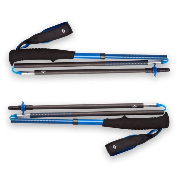 Black Diamond DISTANCE CARBON Z-POLE 120 cm trekingo lazdos 1