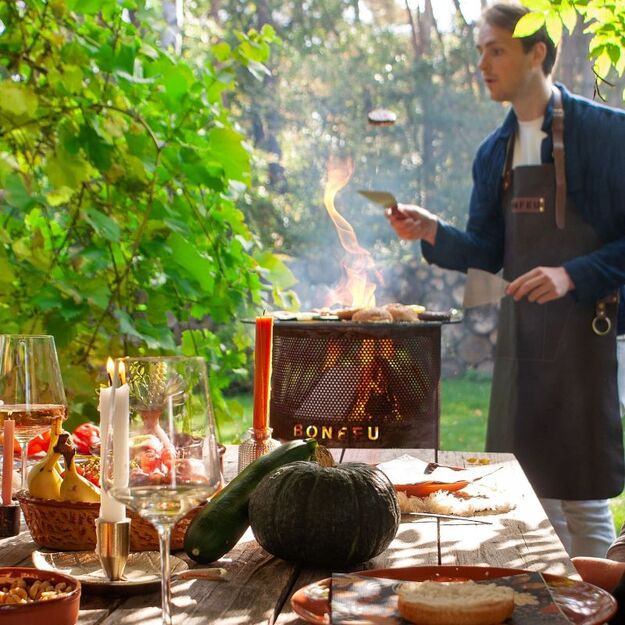 „BonFeu BonVes 45“ Corten plieno lauko židinys 3