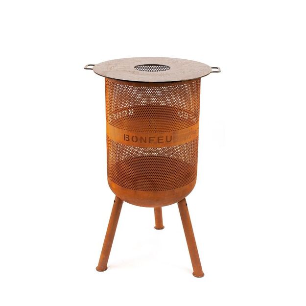 „BonFeu BonVes 45“ Corten plieno lauko židinys 14