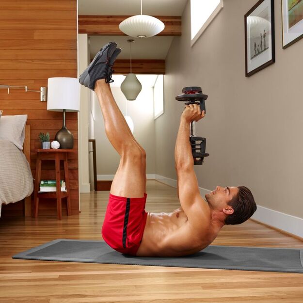 Bowflex SelectTech 1090i – reguliuojami hanteliai namams 4