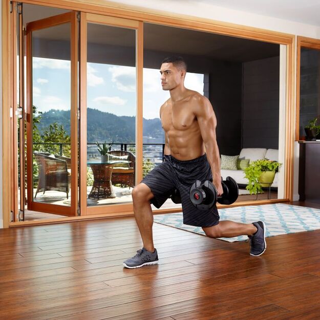 Bowflex SelectTech 1090i – reguliuojami hanteliai namams 5