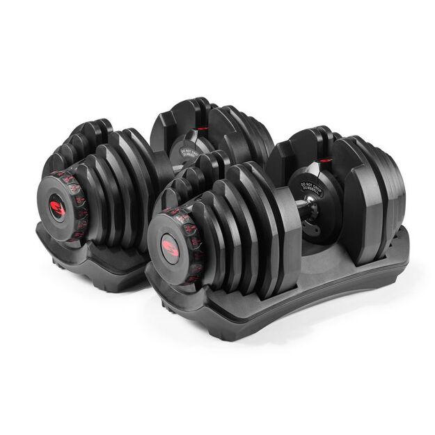 Bowflex SelectTech 1090i – reguliuojami hanteliai namams 9