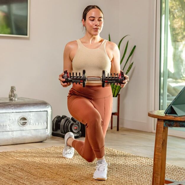 Bowflex SelectTech 1090i – reguliuojami hanteliai namams 14