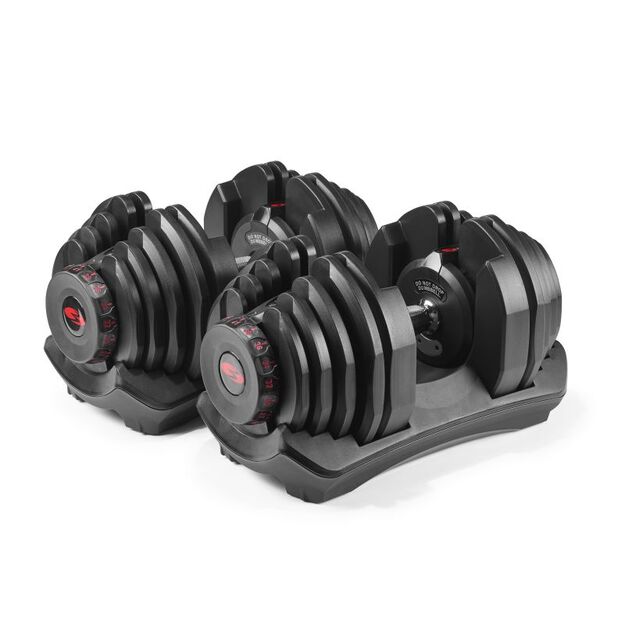 Bowflex SelectTech 1090i – reguliuojami hanteliai namams 16