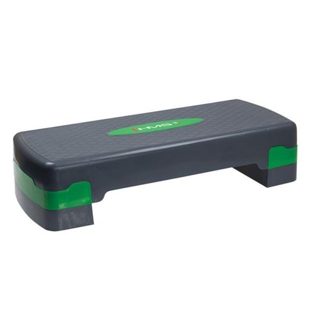 HMS AS003 aerobikos step platforma, žalia/pilka