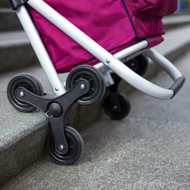 Expert Premium 6 ratukų pirkinių vežimėlis 3