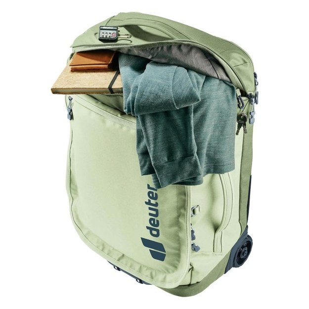 Deuter Duffel Pro Movo 36 kelioninis krepšys ant ratukų, 36 l, žalias