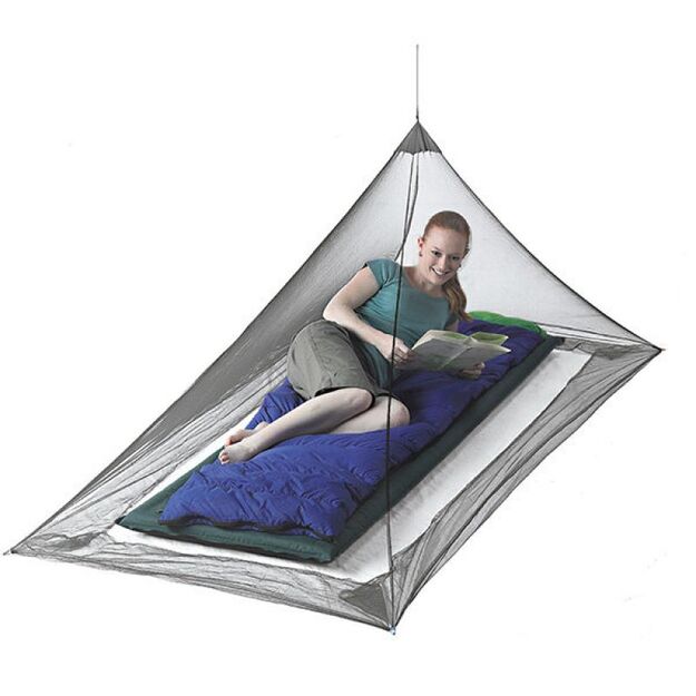Permetrinu apdorotas kelioninis tinklas Nano Mosquito Pyramid Net 25