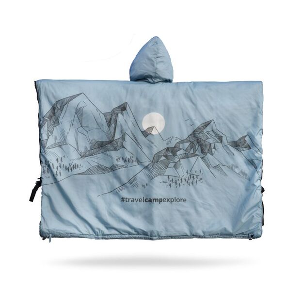 „Offlander“ storas pončas su USB šildymo  11