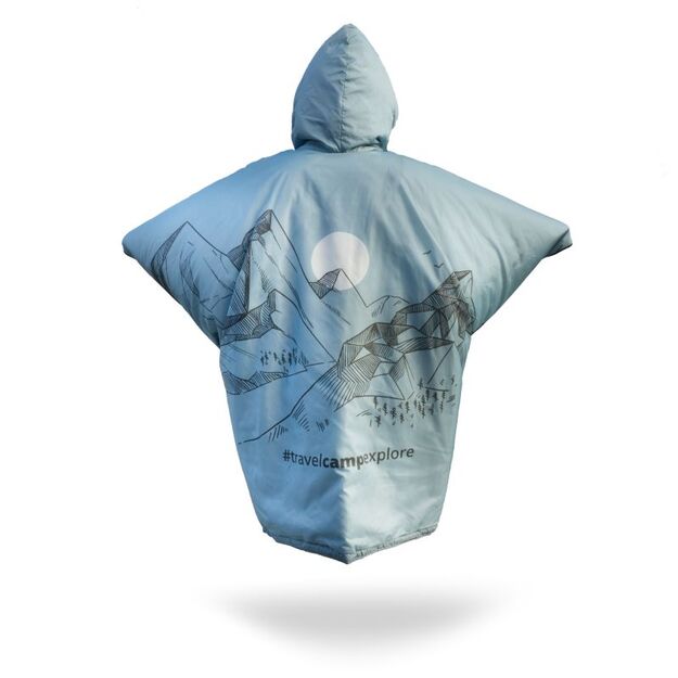 „Offlander“ storas pončas su USB šildymo  5